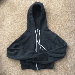 American Apparel cropped hoodie